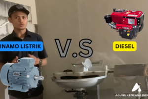 Perbandingan Mesin Giling Bakso Dinamo Listrik vs Diesel, Mana yang Lebih Menguntungkan untuk Usaha Bakso? 